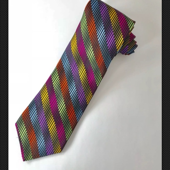 Men/'s Murano Collezione 100/% Silk Tie Hand-Tailored in USA
